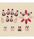 NA095 - 3D Style Elegant Fashion Nails